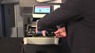 bizhub 4750/4050 Tutorial - Replacing Toner