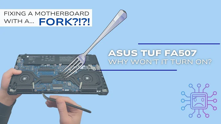 Asus TUF FA507 2023 No Power Repair