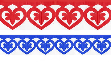 Border design for bulletin board -12 | paper cutting design | Soft board border design | paper art