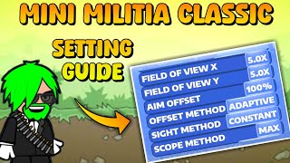 Mini Militia Classic "All Settings" Proper Guide Of MMC Settings For Beginners 😱 screenshot 5