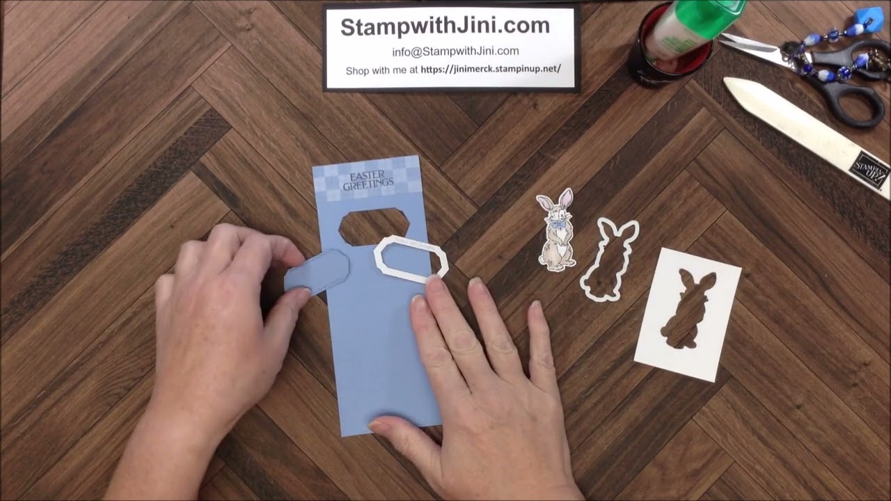 Stamp with Jini STORYBOOK FRIENDS EASTER TREAT HOLDER by Jini Merck