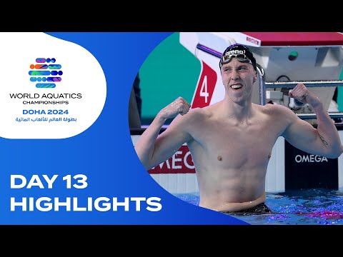 Day 13 | Highlights | World Aquatics Championships - Doha 2024