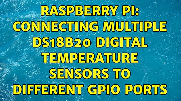 Raspberry Pi: Connecting multiple ds18b20 digital temperature sensors to different GPIO ports