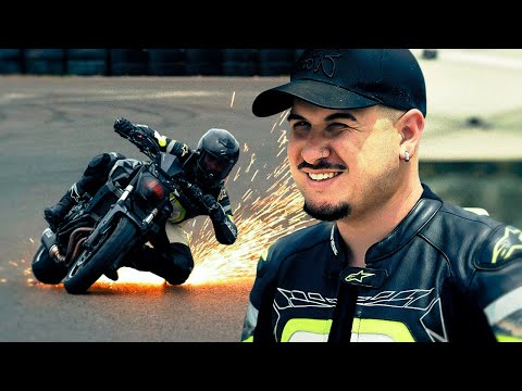 I tested my motorcycle on a racetrack… did it go well?