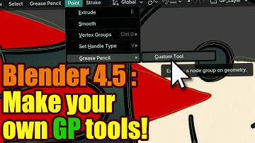 Make Custom Grease Pencil Tools in Blender 4.5 (Node  Tools for GP)