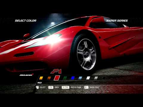 NFS Hot Pursuit Presenting McLaren F1 Hyper Series