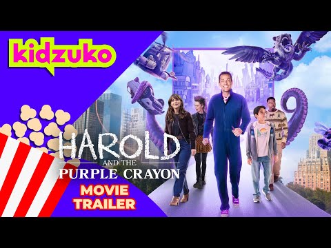 Harold And The Purple Crayon Official Movie Trailer Sony Pictures Kids Kidzuko 