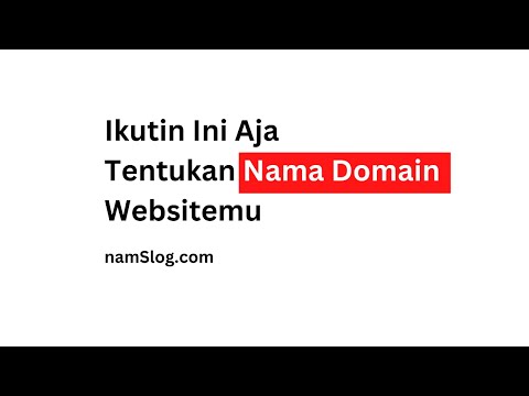 Video: Apakah nama domain harus huruf kecil?