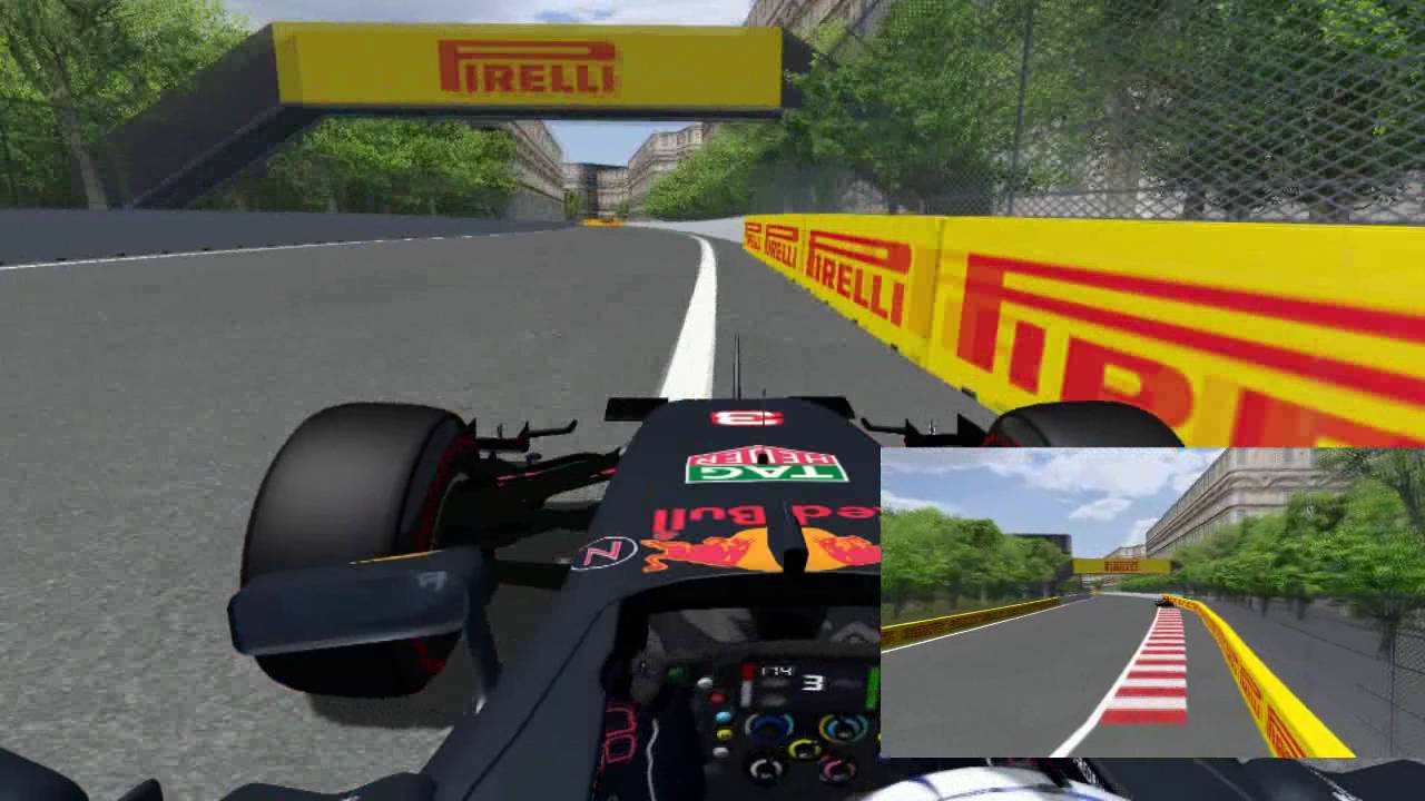 rFactor F1 2016 Baku - Update 2