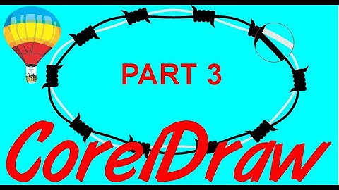 Corel Draw Tips & Tricks NEW version of Barbwire Part 3