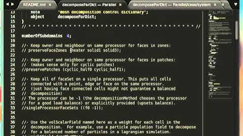 Parallel Simulations in OpenFOAM