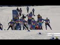 Jessie Diggins and Team WIN First Ever Mixed Team Relay World Cup 2022