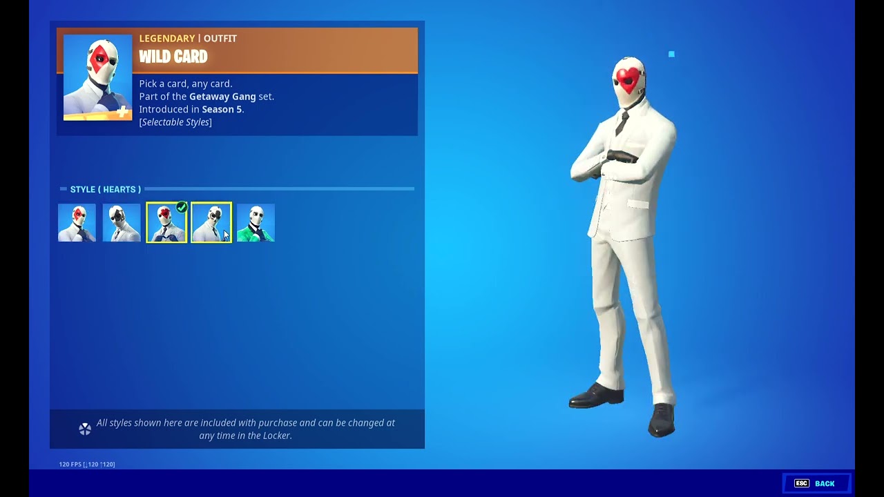 New Lucky card skin style!