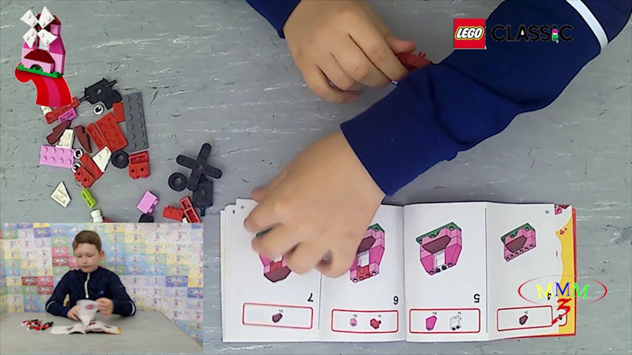 Lego Classic (Red Creativity Box) "Wind Mill"