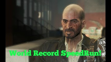 Fallout 4 - Kellogg Boss Fight (World Record Speedrun)