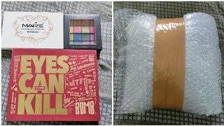 Mars Cosmetics Eyeshadow Palette Unboxing|| Eyes Can Kill, Mesmereyes, Mermaids Palette|| Joyee's screenshot 4