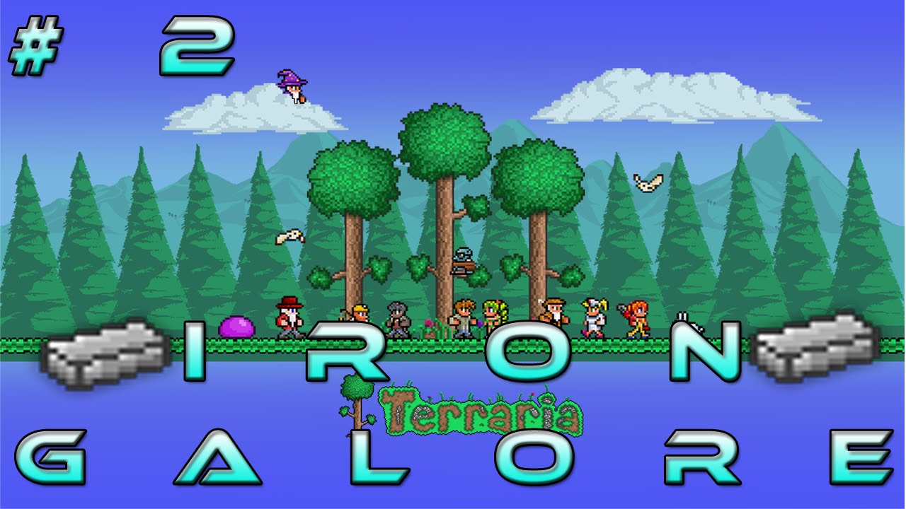 Terraria 2 Iron Galore YouTube