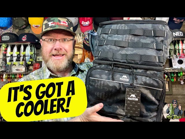 Cheapest Fishing Backpack with a COOLER! MATEIN FISHING BACKPACK