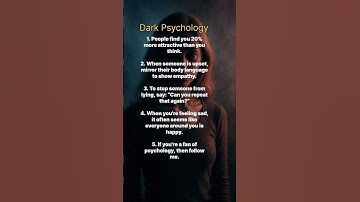 Top 5 Dark Psychology Tricks to Read Minds, Spot Lies & Influence People