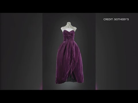 One of Princess Diana's dresses to be put up for auction