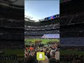 شعار دوري أبطال أوروبا لم تسمعه من قبل في ملعب ريال مدريد