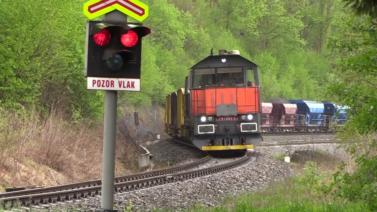 Nákladní vlaky - Hostinné 2021