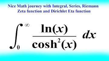 Nice math journey with integral, Series, Riemann Zeta function and Dirichlet Eta function