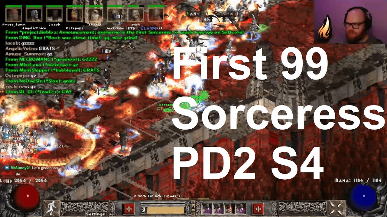 Project Diablo 2 Season 4 - First Level 99 Sorceress! day11