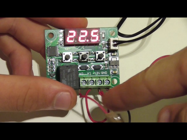 Greluma DC 12 V Temperature Controller Programmable -50 to 110 °C