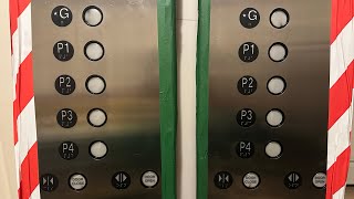 FINAL RIDE: 1992 Schindler RT Hydraulic Parking Elevator at FortisBC Centre in Vancouver BC