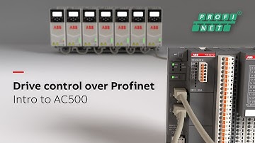 Intro to AC500. Part12. ACS drive control over PROFINET
