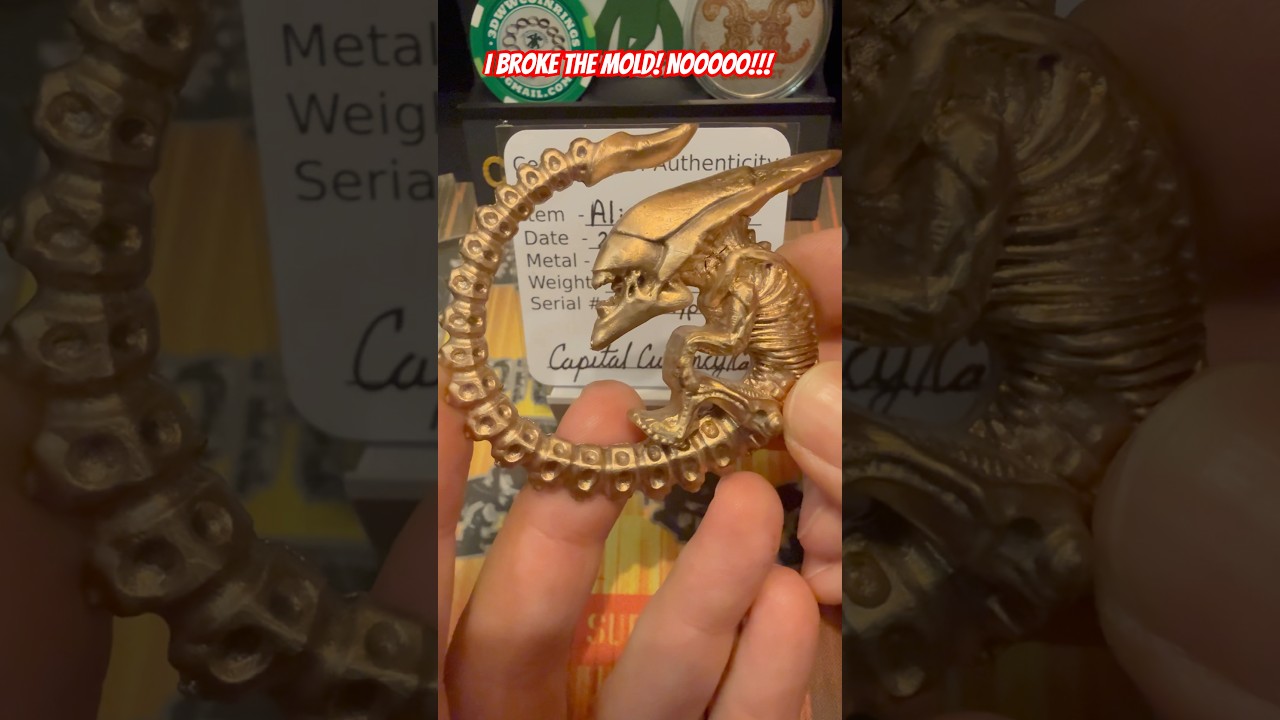 Alien Spawn 2.9oz Copper Prototype 