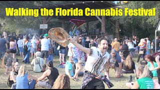 Walking around the Florida Cannabis Festival by I am Walking Man 2,043 views 7 months ago 21 minutes