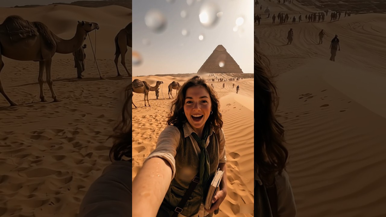 I instantly regretted visiting Ancient Egypt! 🐪☀️
