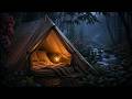 Rain on Tent Sounds – Heavy Rain for Sleeping – 10 Hours (30 Min Visuals, No Ads)