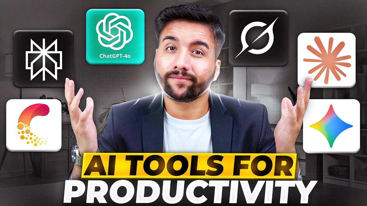 Top 5 AI Productivity Tools for 2025 🚀 | Boost Work & Study Efficiency