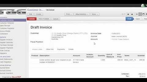 Validating invoices
