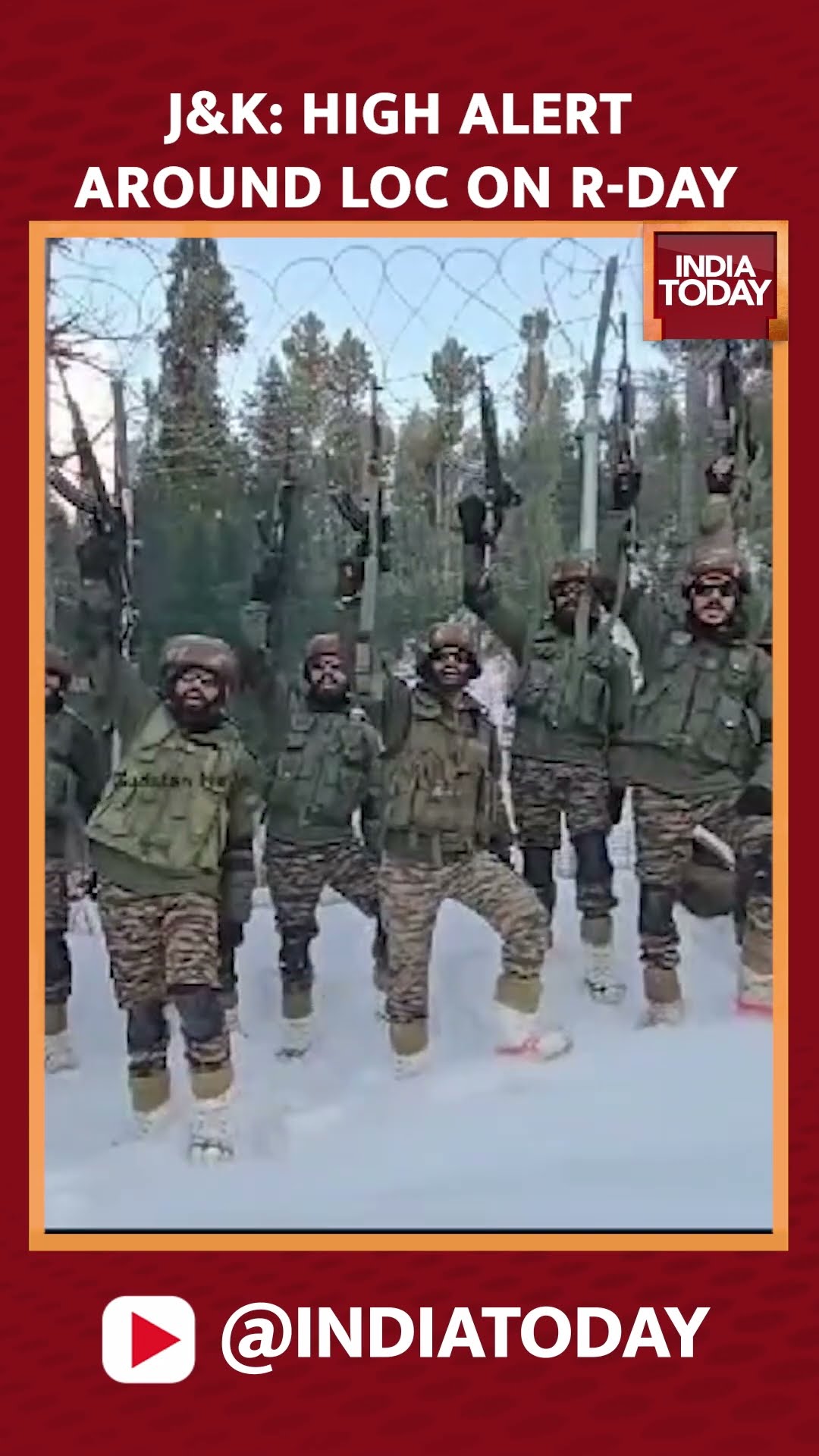 Republic Day 2025: High Alert around LOC in Jammu \u0026 Kashmir | India Today