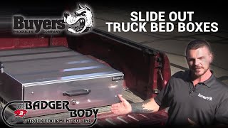 Customizable Slide Out Truck Bed Box Review | Buyers Products