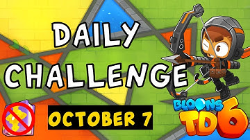 Bloons TD 6 Daily Challenge | Cubismo | No MK No Powers Used | October 7 2024