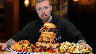 Attempting one of the biggest food challenges in Edinburgh!