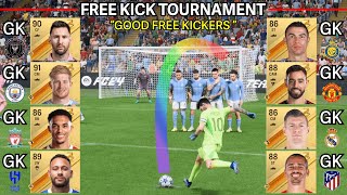 : Good Free Kickers become goalkeepers! Free Kick Tournament! Messi, Ronald, Neymar, De Bruyne FC 24