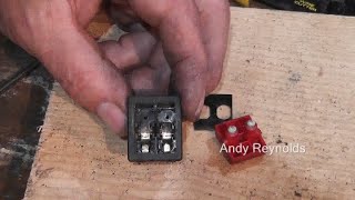 Numatic Henry, vintage and new, switch repair