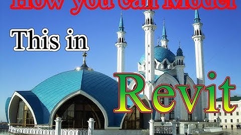 How to Model Modern Mosque