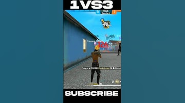 1VS3🤯 Clutch 🔥 Against Best player 😱#short #shorts #clutch