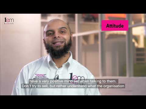 Before the Expo; People, The right staff, the right attitude