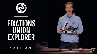 Installation des Union Explorer sur un splitboard Stone Snowboards