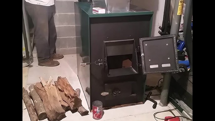 First firing of DIY outdoor wood furnace (wood burning stoves forum at  permies)