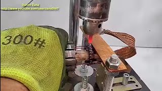 Homemade Armature Rotor Commutator Spot Welding  - step by step #armature