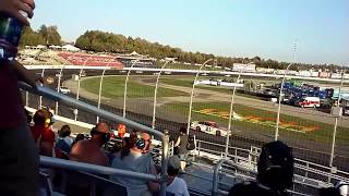 Last 7 laps of the ISM Connect 300 at New Hampshire Motor Speedway september 24 2017